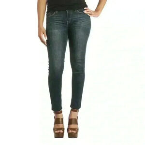 Levi's 535 Juniors 9S/C Legging Skinny Blue Denim Jeans Stretch Original VTG Y2K